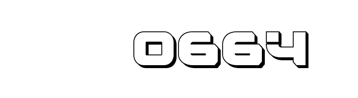 Renegado 3D  Скачать бесплатные шрифты