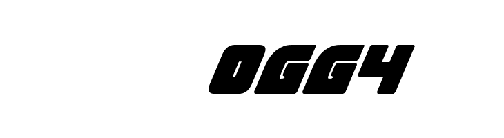 Exoplanet Expanded Italic  Скачать бесплатные шрифты