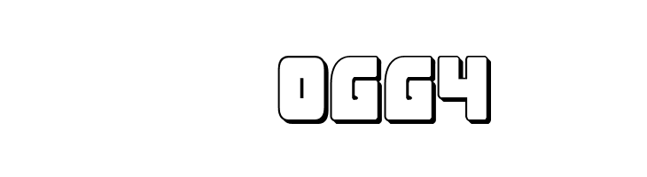 Exoplanet 3D Regular  Скачать бесплатные шрифты