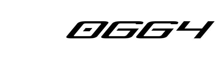 Concielian Break Expanded Italic  Скачать бесплатные шрифты