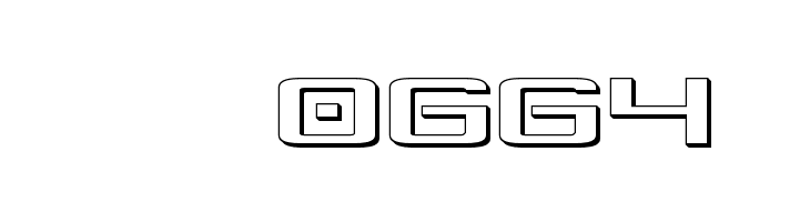 Concielian 3D Break  Скачать бесплатные шрифты