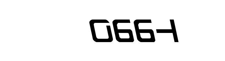 PsYonic VII Leftalic  Скачать бесплатные шрифты