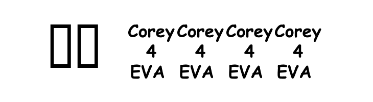 We Love Corey  Скачать бесплатные шрифты