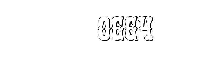 Texas Ranger 3D  Скачать бесплатные шрифты