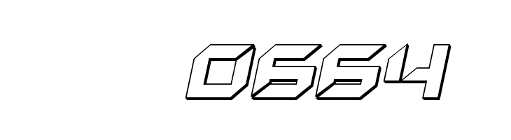 New York Escape 3D Italic  Скачать бесплатные шрифты