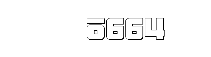 Hong Kong Hustle 3D Regular  Скачать бесплатные шрифты