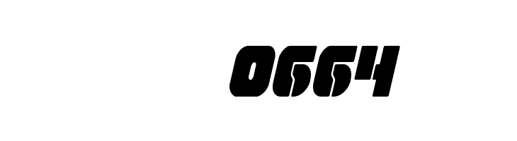 Space Cruiser Condensed Italic  Скачать бесплатные шрифты