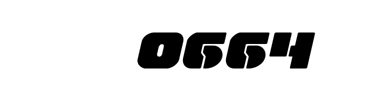 Space Cruiser Expanded Italic  Скачать бесплатные шрифты