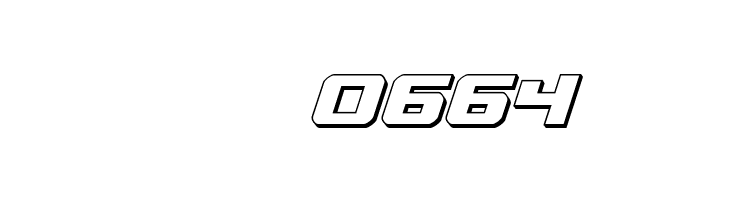 Livewired 3D Italic  Скачать бесплатные шрифты