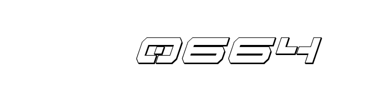 Free Agent Bold 3D Italic  Скачать бесплатные шрифты