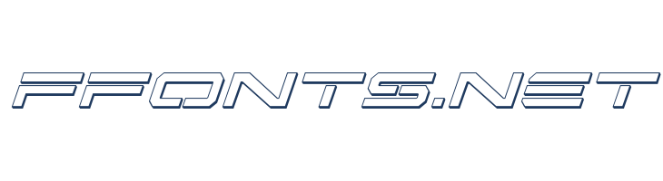 Free Agent 3D Italic font — Lorem ipsum body text preview