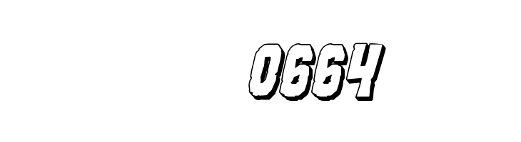 Freakfinder 3D Italic  Скачать бесплатные шрифты