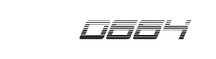 United Planets Gradient Italic  Скачать бесплатные шрифты