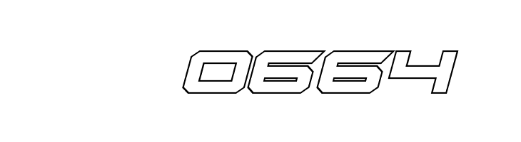 Gypsy Killer Outline Italic  Скачать бесплатные шрифты