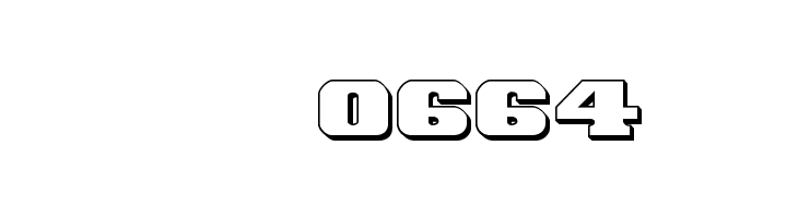 Laredo Trail 3D Regular  Скачать бесплатные шрифты