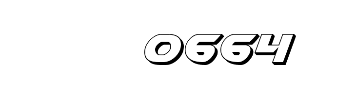 Airstrike Bold 3D  Скачать бесплатные шрифты