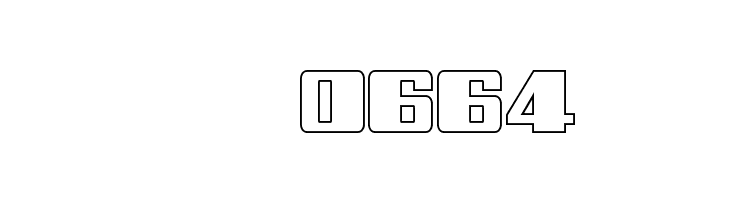 Galactic Storm Outline  Скачать бесплатные шрифты