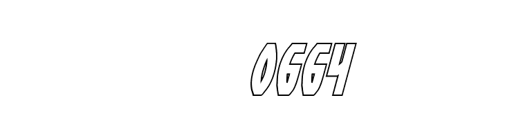 Prowler Outline Italic  Скачать бесплатные шрифты