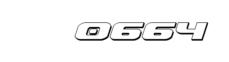 Iapetus 3D Italic  Скачать бесплатные шрифты