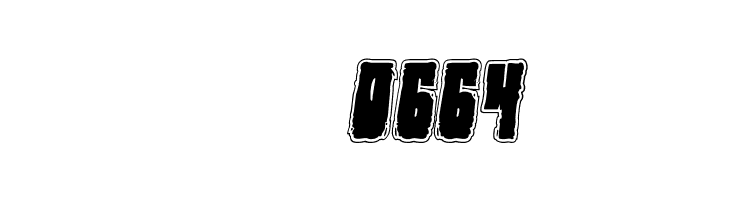 Bog Beast College Italic  Скачать бесплатные шрифты