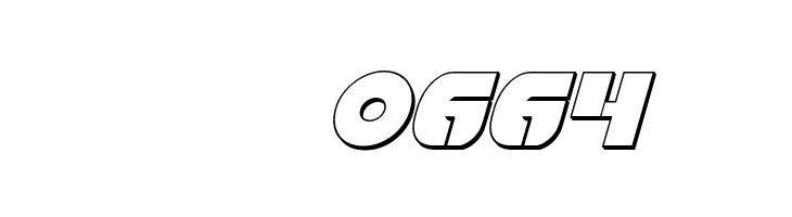 Freedom Fighter 3D Italic  Скачать бесплатные шрифты