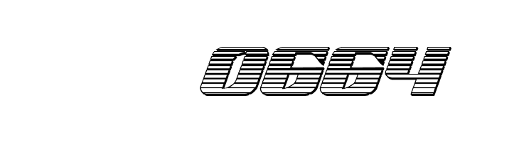 21 Gun Salute Chrome Italic  Скачать бесплатные шрифты