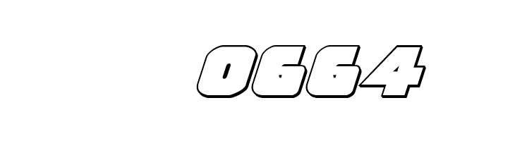 Jedi Special Forces 3D Italic  Скачать бесплатные шрифты