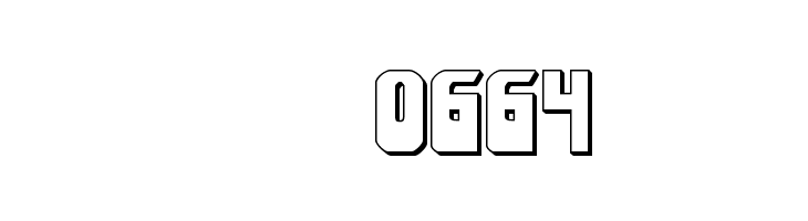 Eldebaran 3D Regular  Скачать бесплатные шрифты