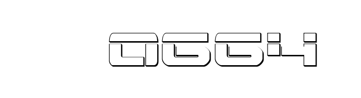 Vorpal 3D Regular  Скачать бесплатные шрифты