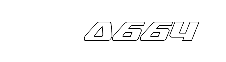 Global Dynamics Outline Italic  Скачать бесплатные шрифты