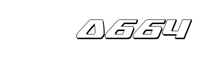 Global Dynamics 3D Italic  Скачать бесплатные шрифты