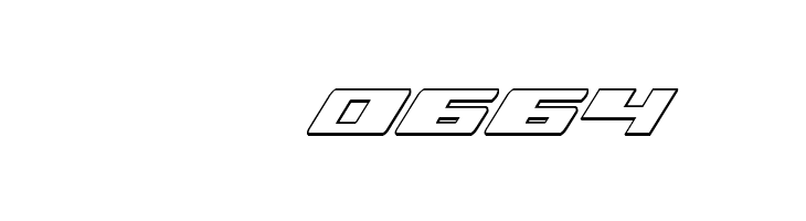 Dassault 3D Italic  Скачать бесплатные шрифты