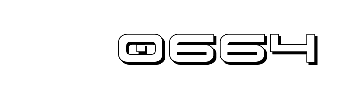 Dodger 3D  Скачать бесплатные шрифты