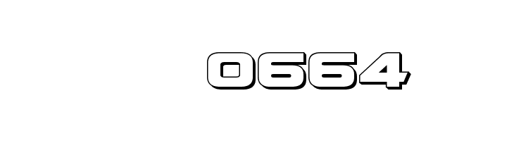 Quark Storm 3D Regular  Скачать бесплатные шрифты