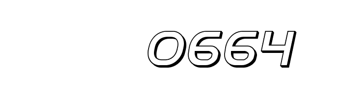 Postmaster 3D  Скачать бесплатные шрифты