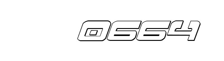 Atlantia 3D Italic  Скачать бесплатные шрифты