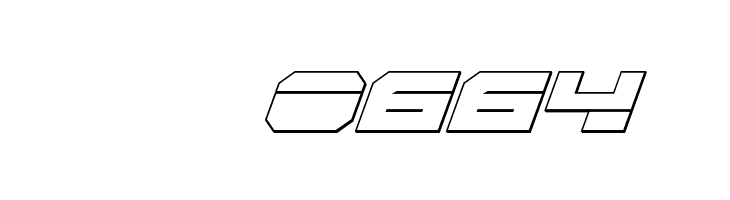 Eridanus Condensed 3D Italic  Скачать бесплатные шрифты