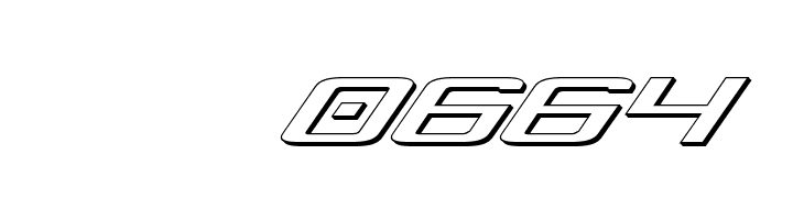 Concielian 3D Italic  Скачать бесплатные шрифты