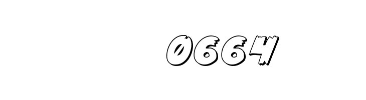 Flying Leatherneck 3D  Скачать бесплатные шрифты