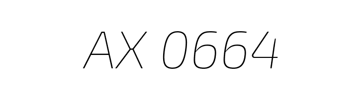 Exo 2 Thin Italic  Скачать бесплатные шрифты