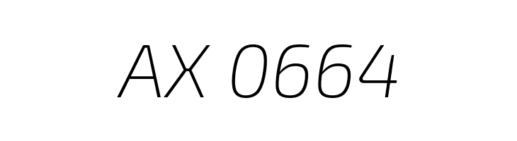 Exo 2 Extra Light Italic  Скачать бесплатные шрифты