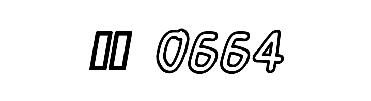 Blanket Bold Outline Oblique  Скачать бесплатные шрифты