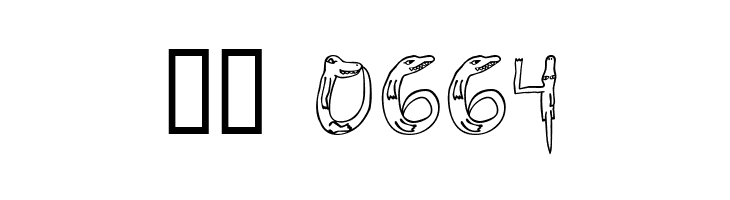 Alligators  Скачать бесплатные шрифты