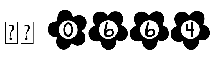 DJB Flower Power 2  Скачать бесплатные шрифты