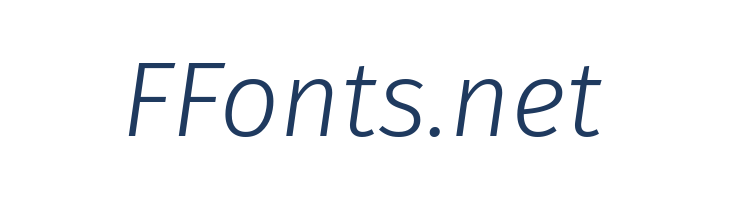 Fira Sans Light Italic font — Lorem ipsum body text preview