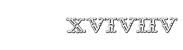 Imprenta Royal Nonpareil Beveled  Скачать бесплатные шрифты