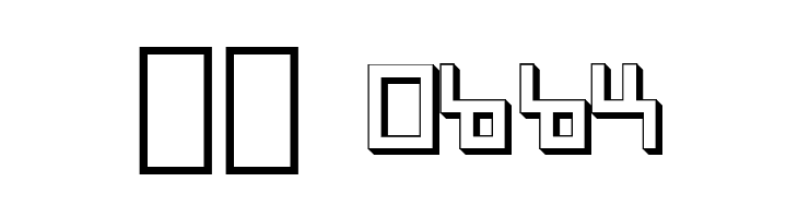 Beam Rider 3D  Скачать бесплатные шрифты