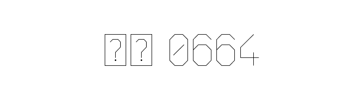 Octagonal Ultra Light  Скачать бесплатные шрифты