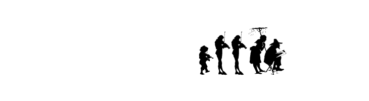 Mixed Silhouettes Six  Скачать бесплатные шрифты