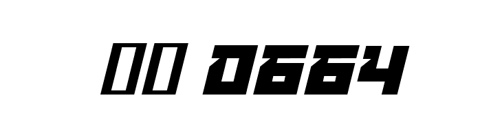 Bulletproof Deco BB Italic  Скачать бесплатные шрифты